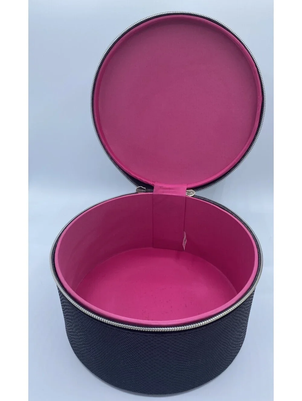 Lancome Black Round Two Tiered Make Up Cosmetic Organizer
